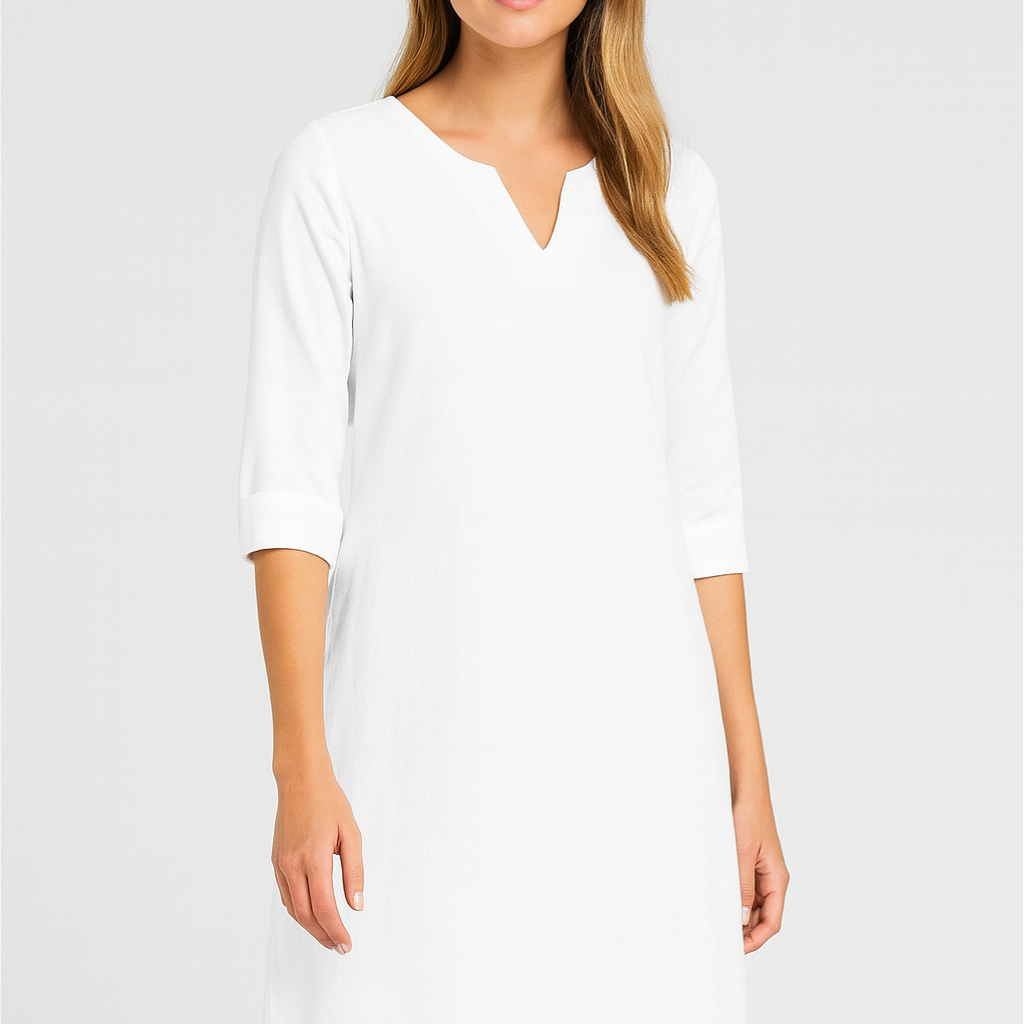 Women’s Dress – V-Neck Mini, Elegant & Versatile
