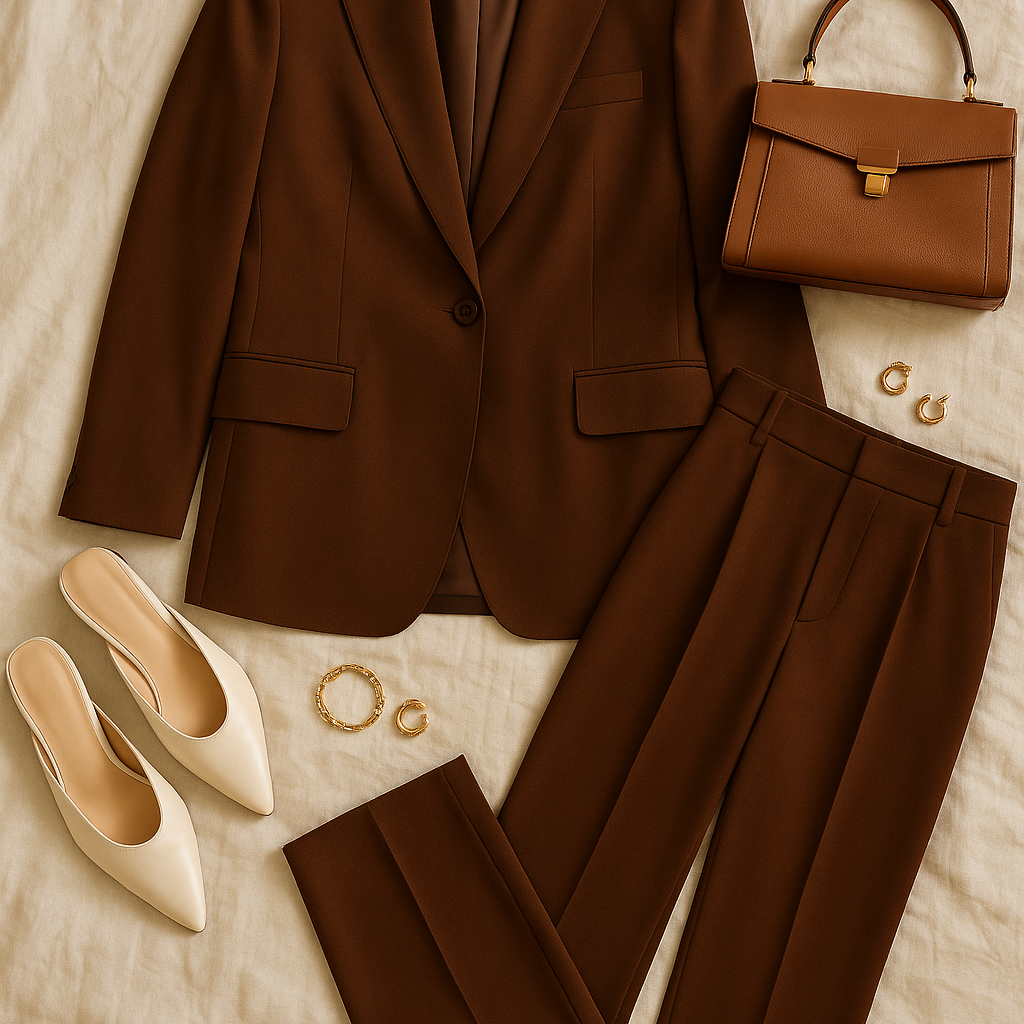 Women’s Business Set – Classic Weave, Elegant & Comfortable