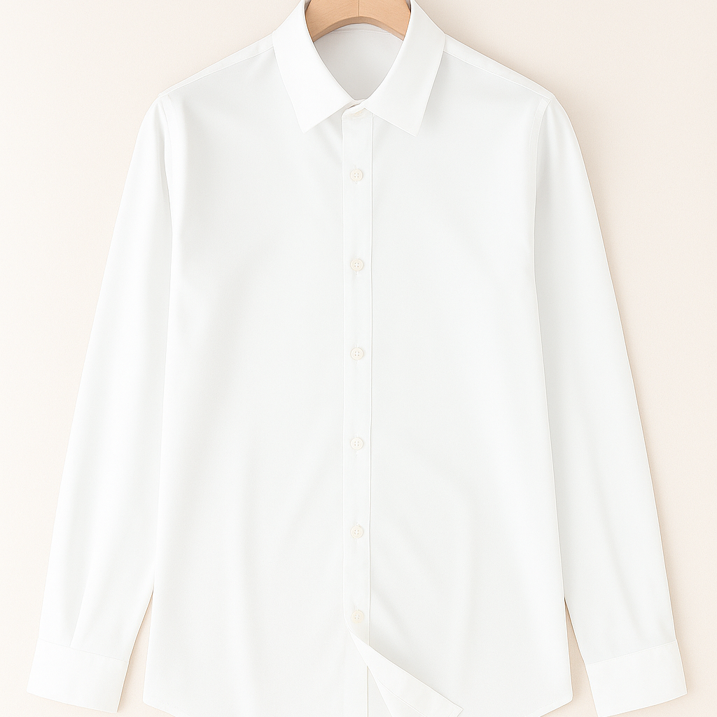 Men’s Shirt – Linen-Look, Casual & Breathable