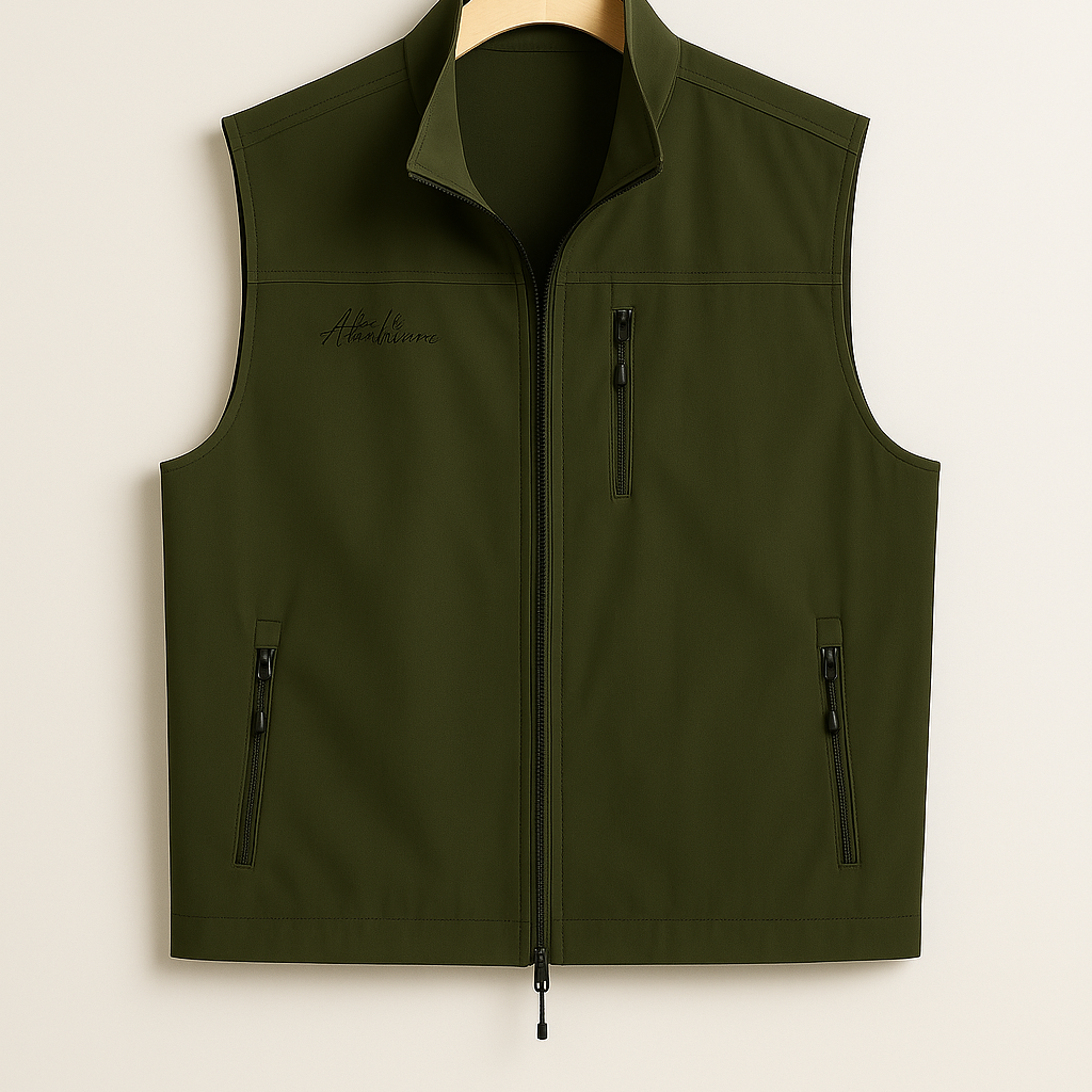 Men’s Vest – Performance Weave, Lightweight & Windproof