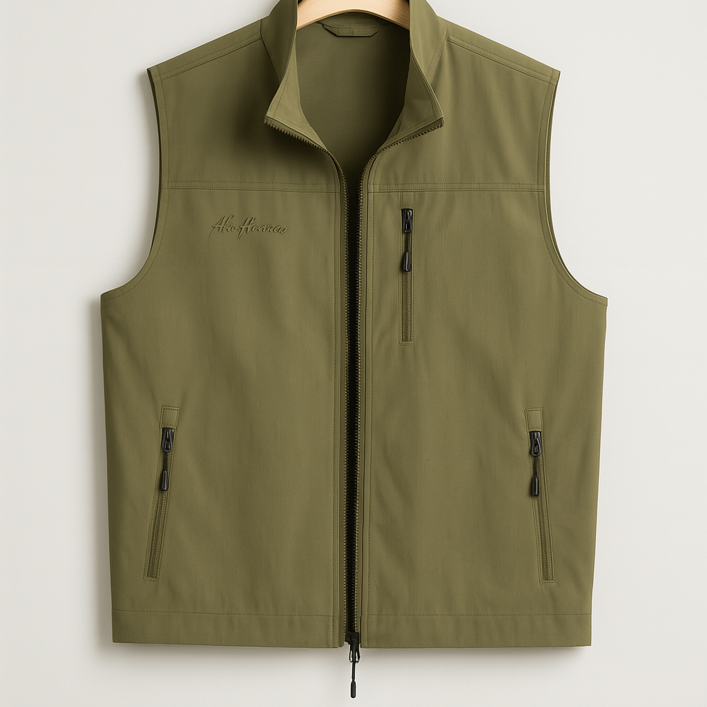 Men’s Vest – Performance Weave, Lightweight & Windproof
