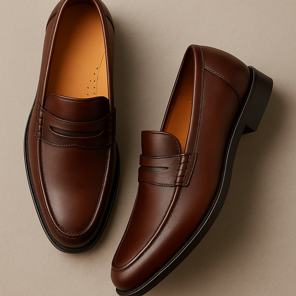 Men’s Loafers – Leather-Look, Waterproof & Breathable