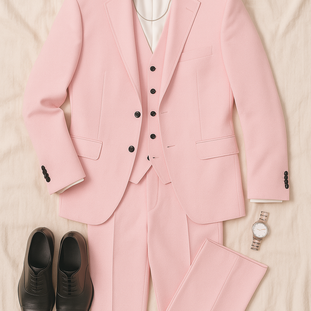 Men’s 3‑Piece Suit – Premium‑Feel, Elegant & Sophisticated
