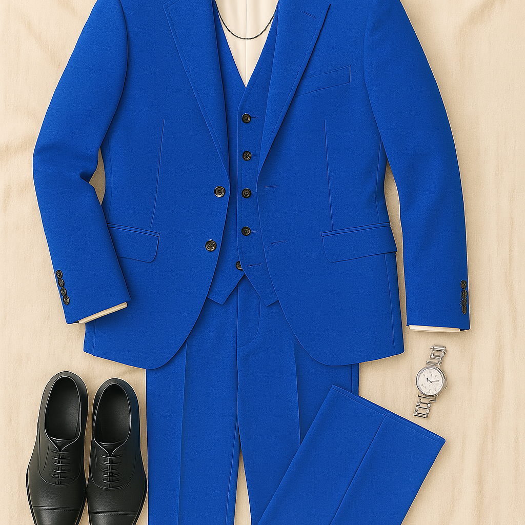 Men’s 3‑Piece Suit – Premium‑Feel, Elegant & Sophisticated