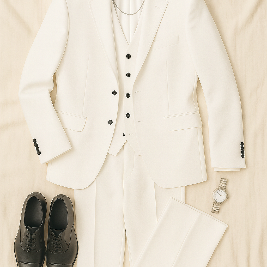 Men’s 3‑Piece Suit – Premium‑Feel, Elegant & Sophisticated