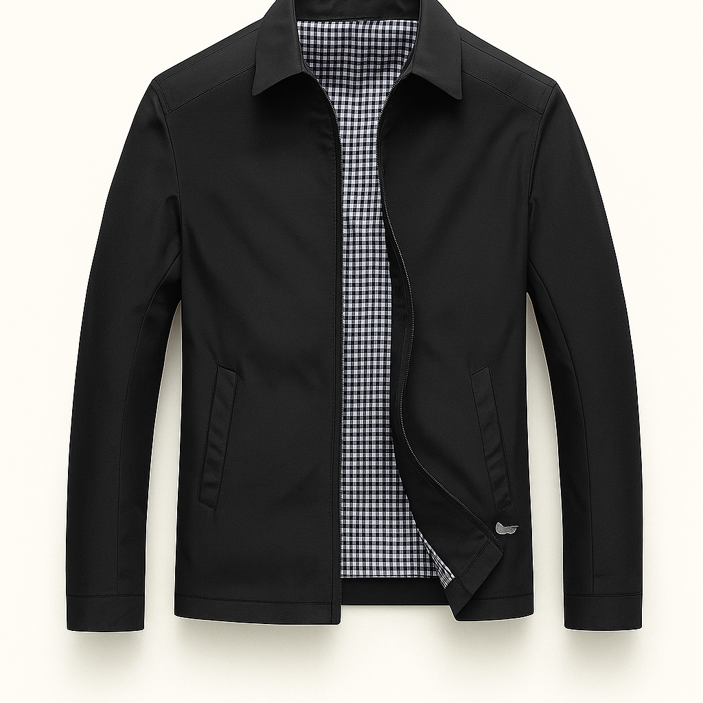 Men’s Jacket – Wool-Blend, Classic & Refined