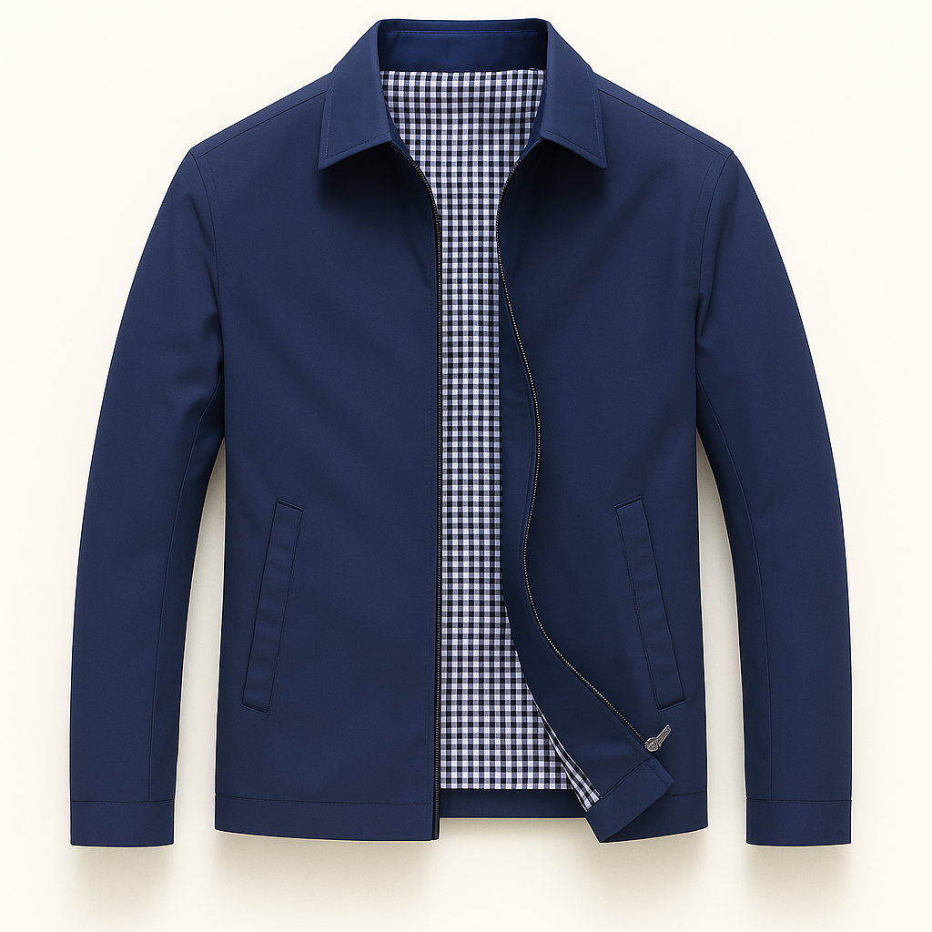 Men’s Jacket – Wool-Blend, Classic & Refined