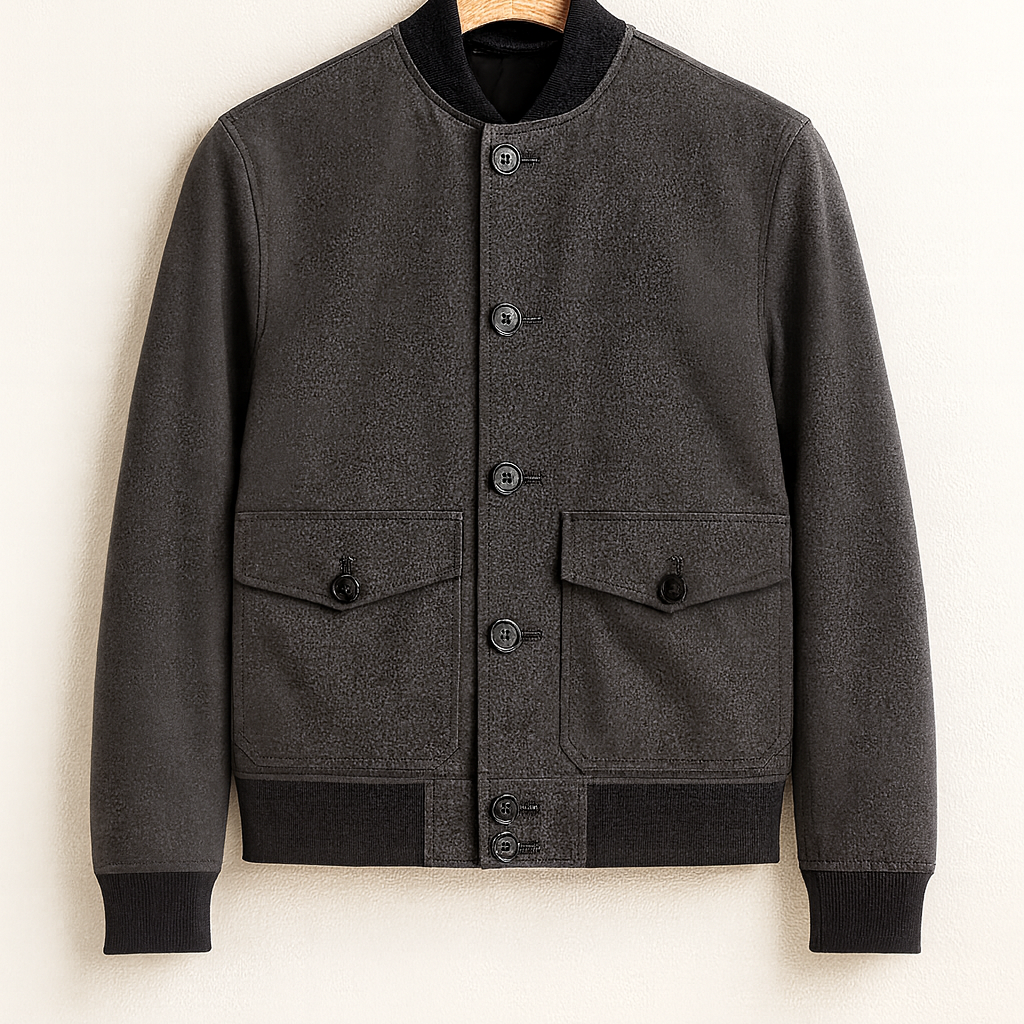 Men’s Bomber Jacket – Midweight Shell, Lightweight & Versatile