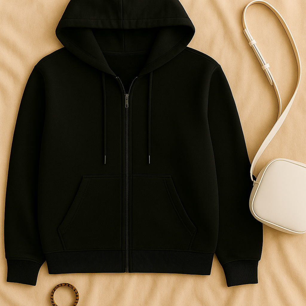 Womens Hoodie – Fleece-Look, Sporty & Relaxed