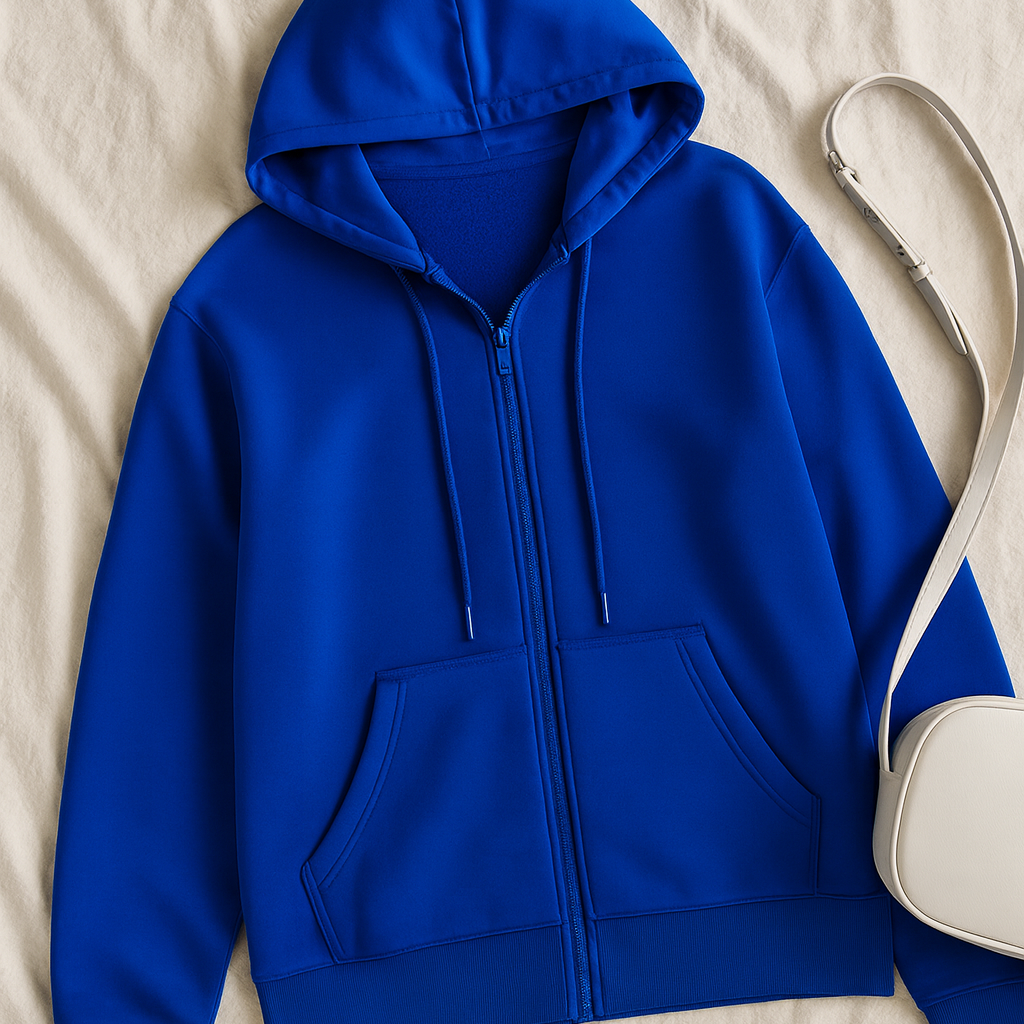 Womens Hoodie – Fleece-Look, Sporty & Relaxed