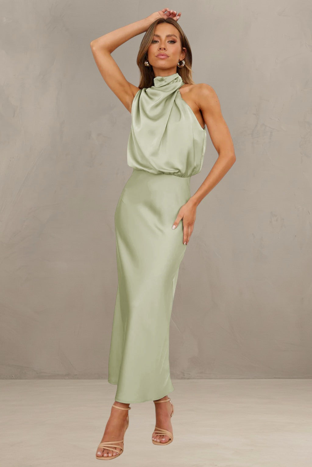 VIOLET | SAHARA DRAPED DRESS
