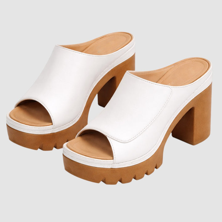 LOUISE | PLATFORM MULE SANDALS