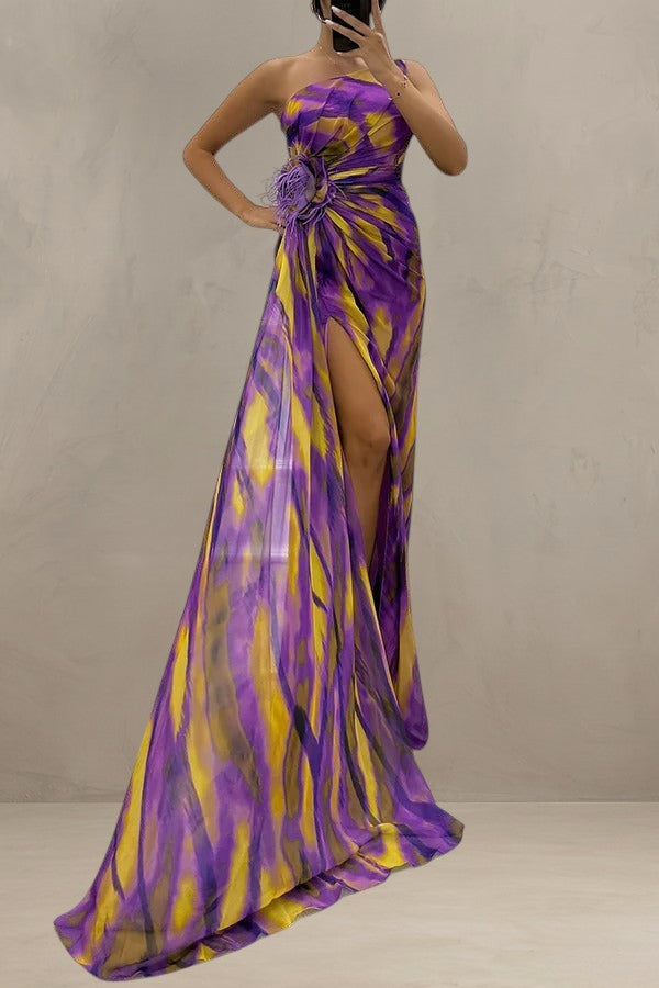 MIA | VIBRANT DRAPED DRESS