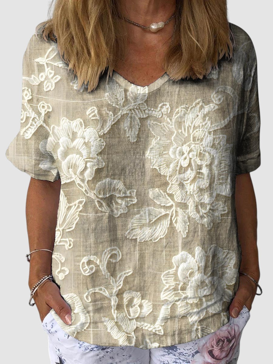 BETTY | CASUAL PRINTED T-SHIRT