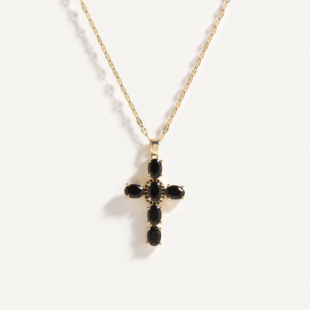 NOIRA | CROSS NECKLACE