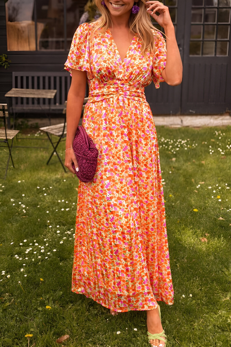 SARAH | MAXI FLOWER DRESS