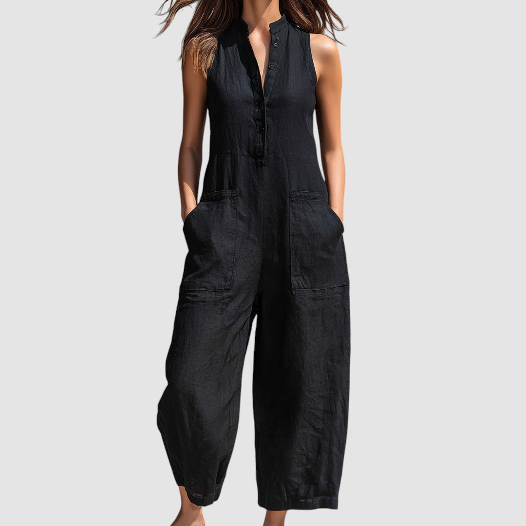 LUCA | ELEGANT SLEEVELESS JUMPSUIT