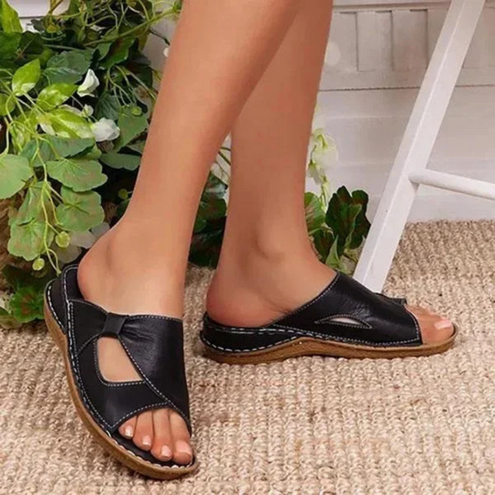 ARLENA | OPEN-TOE COMFORT SANDALS