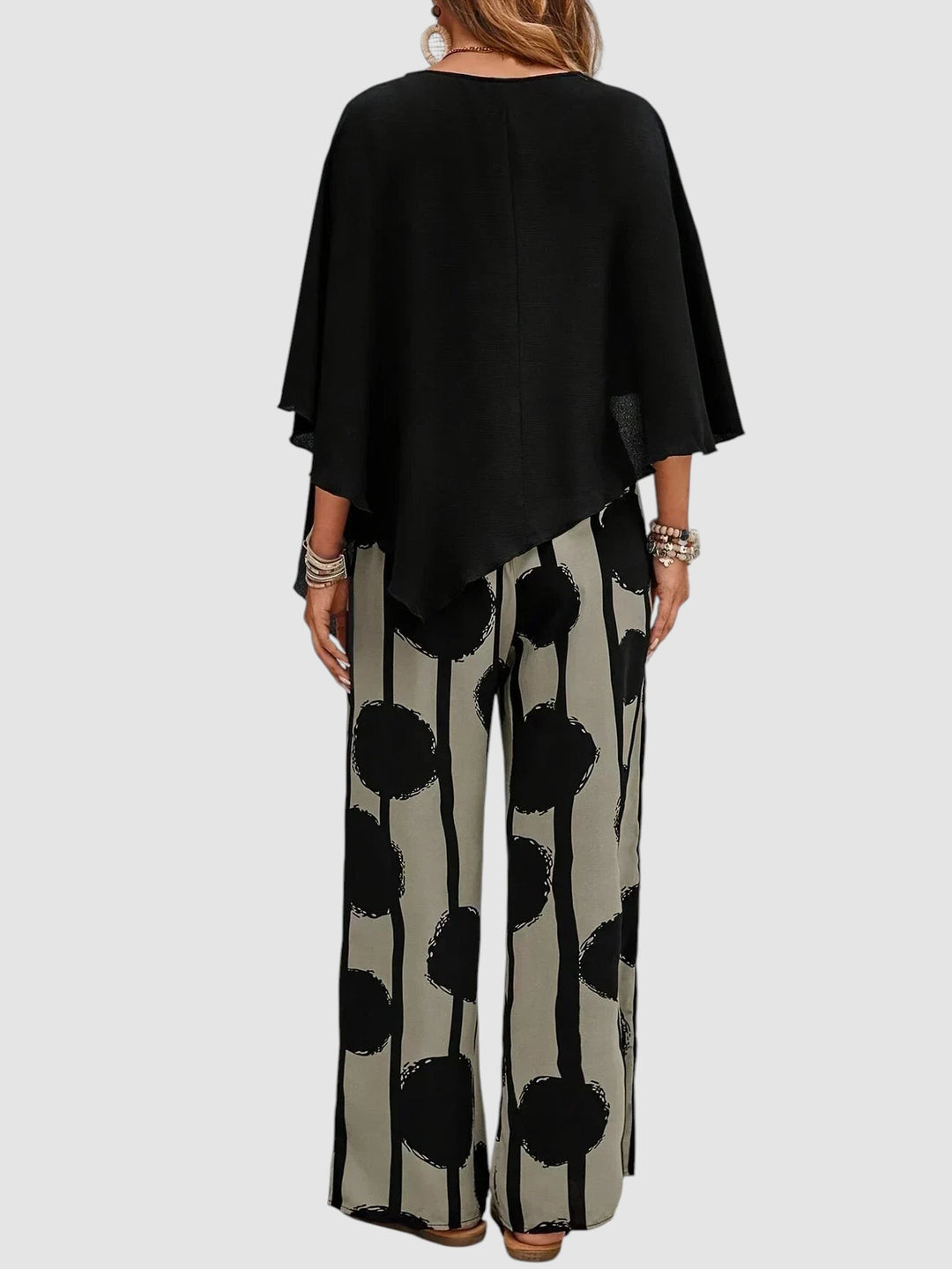 SABRIA | PRINTED WIDE LEG TWO PIECE SET