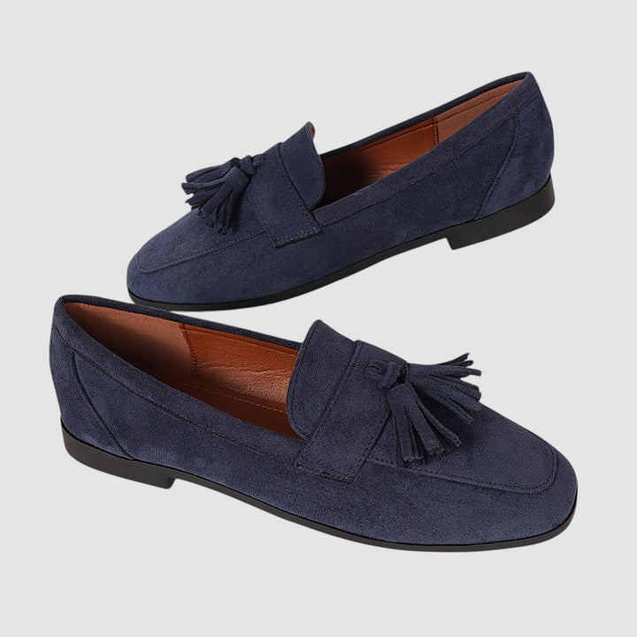 EDMONDA | ORTHOPAEDIC NAVY LOAFERS
