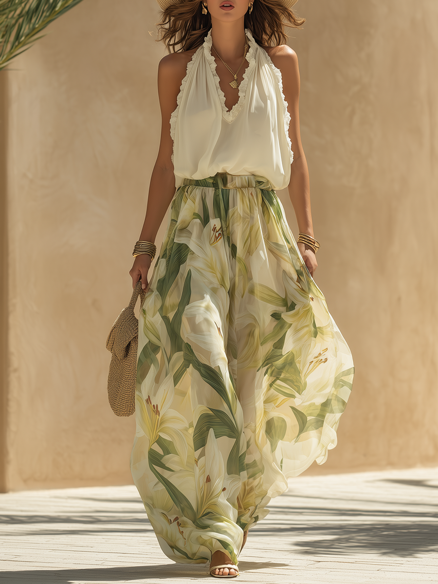 RUTH | FLORAL TROUSER SET