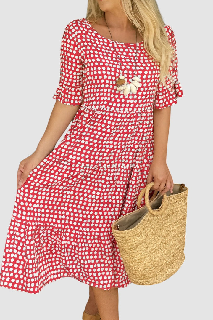 ZARA | COMFORT MIDI DRESS