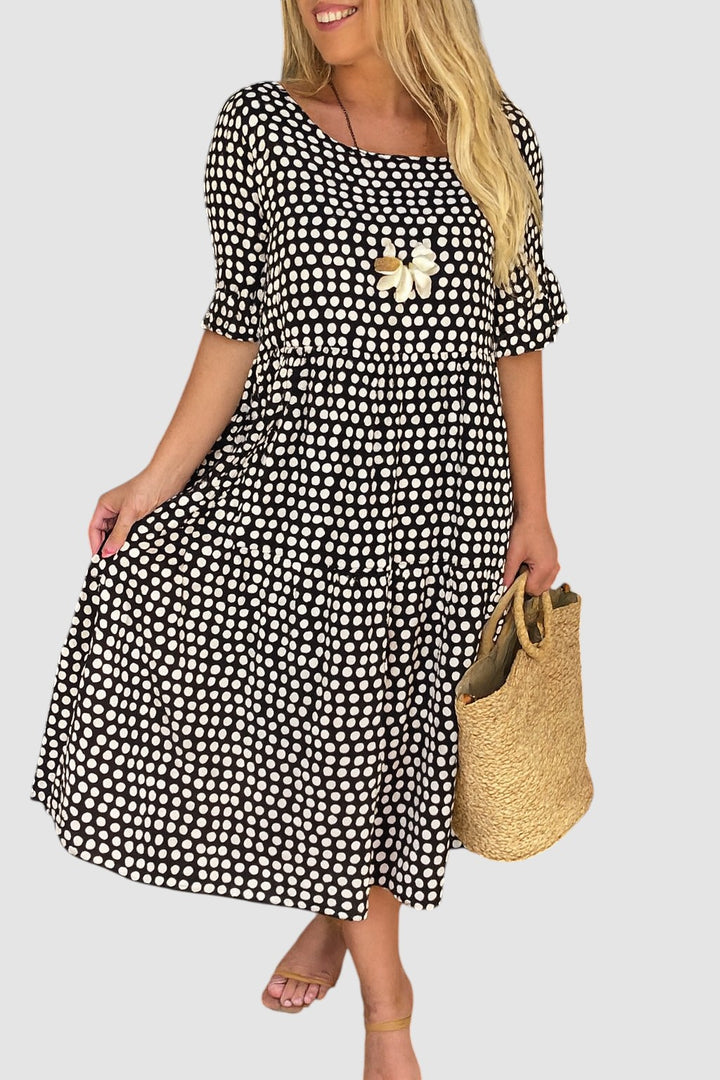 ZARA | COMFORT MIDI DRESS