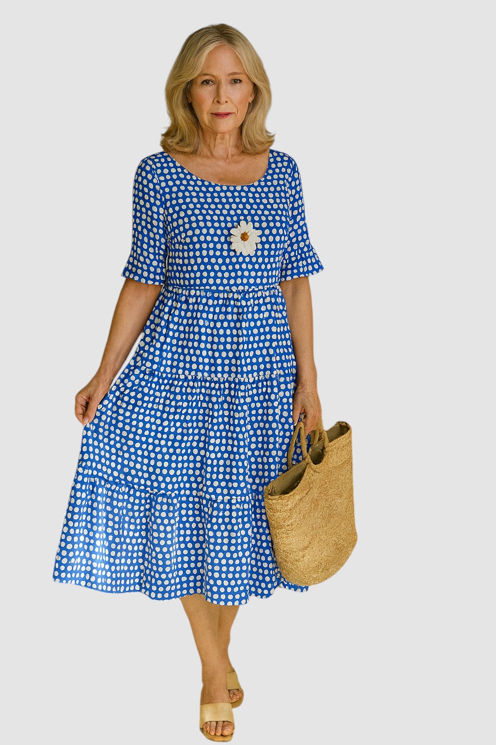 ZARA | COMFORT MIDI DRESS