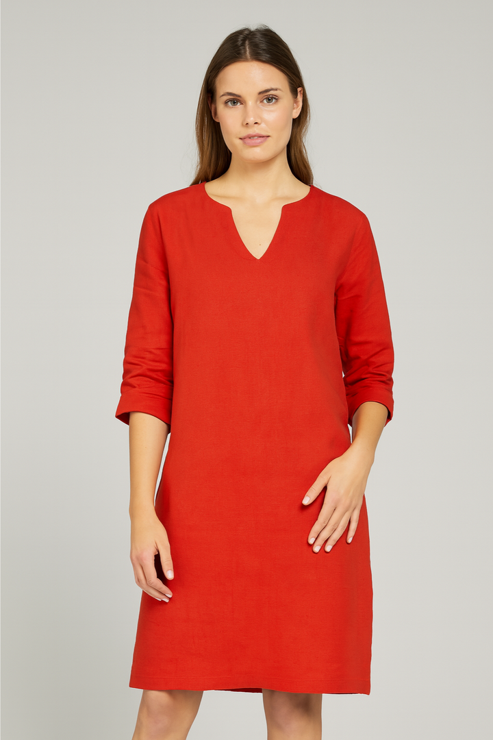 Women’s Dress – V-Neck Mini, Elegant & Versatile