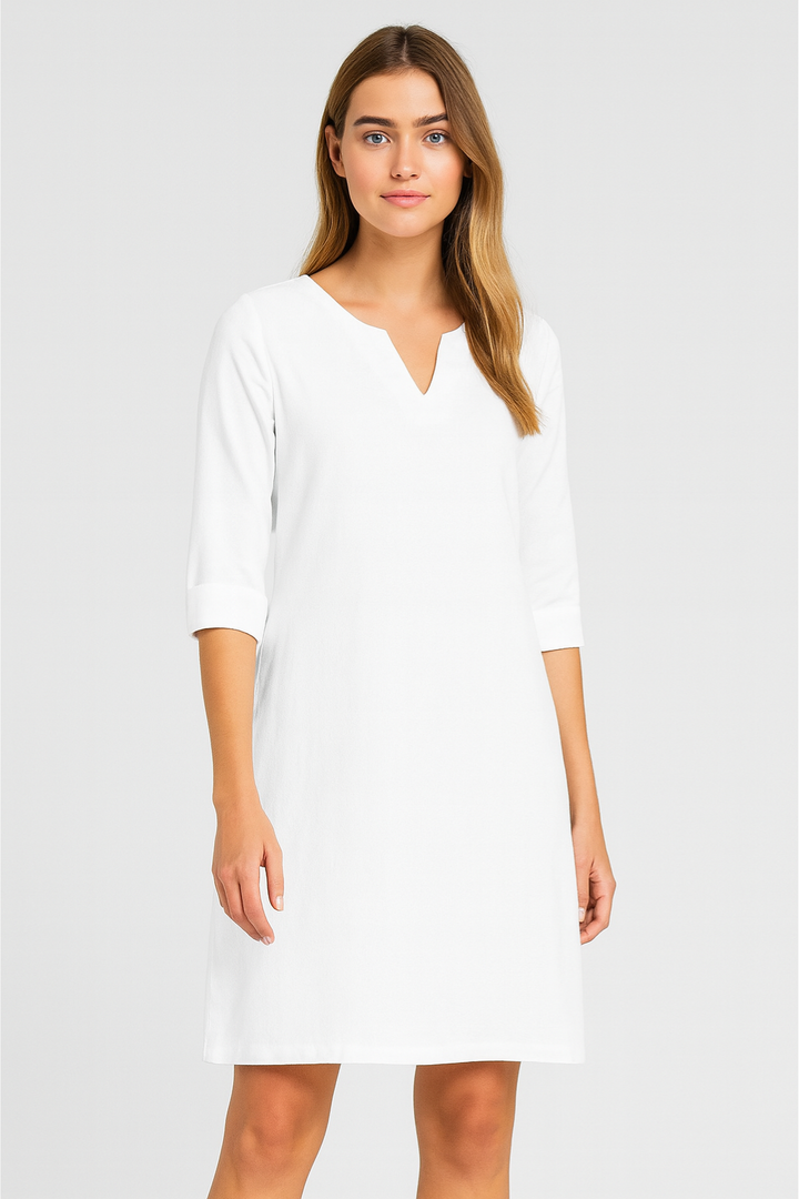 Women’s Dress – V-Neck Mini, Elegant & Versatile