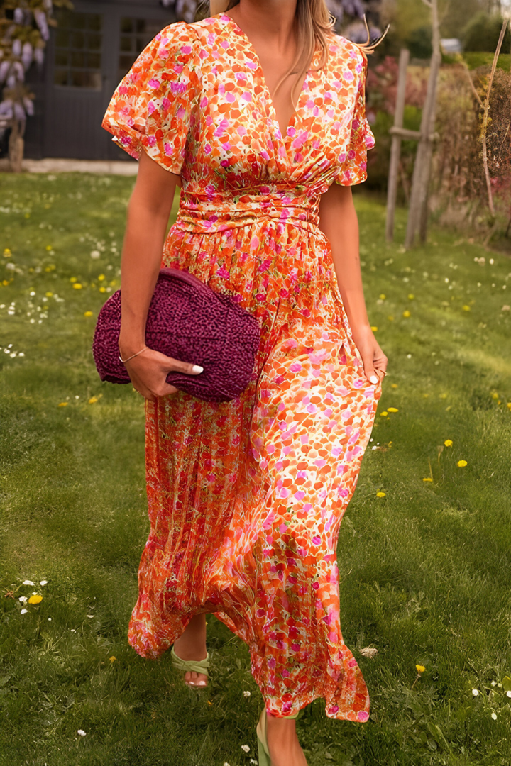 SARAH | MAXI FLOWER DRESS