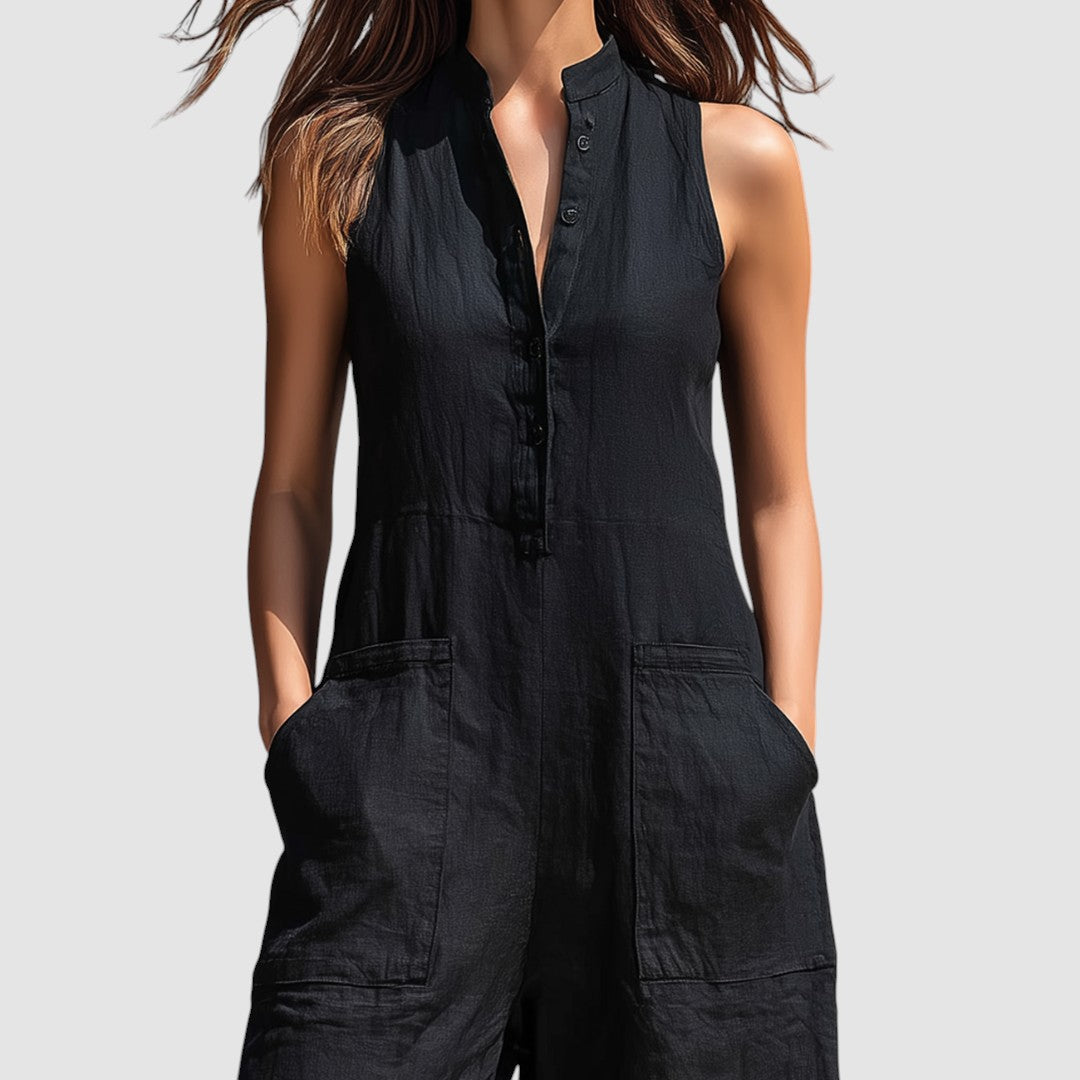 LUCA | ELEGANT SLEEVELESS JUMPSUIT