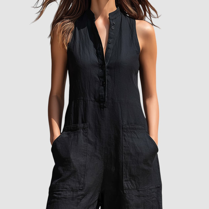 LUCA | ELEGANT SLEEVELESS JUMPSUIT