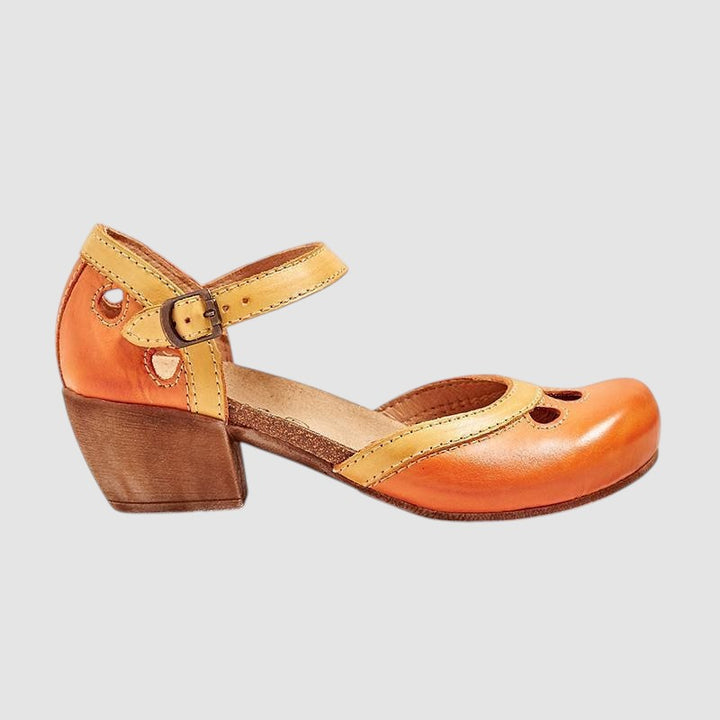 LENA | ORTHOPAEDIC LOW-HEEL SANDALS
