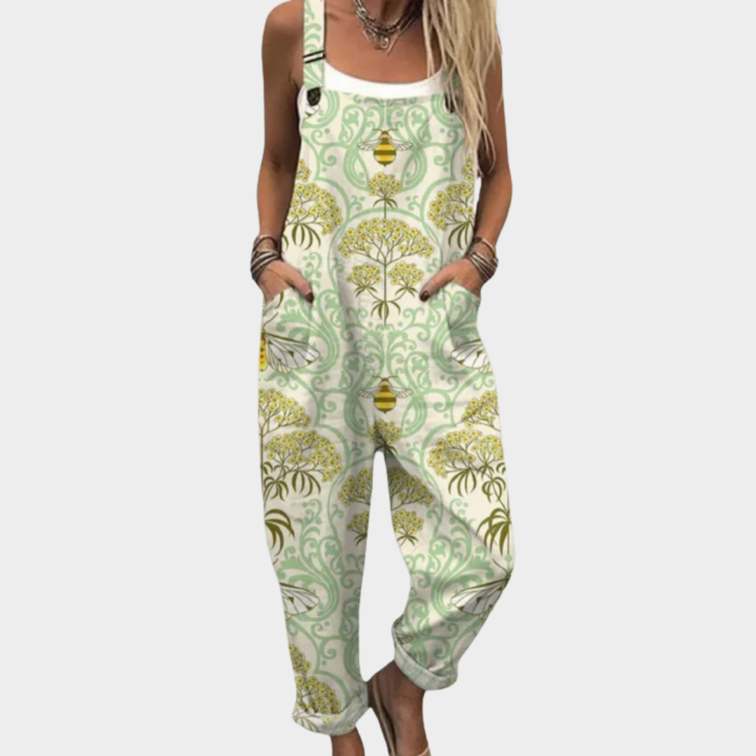 RELAXED DUNGAREE JUMPSUIT