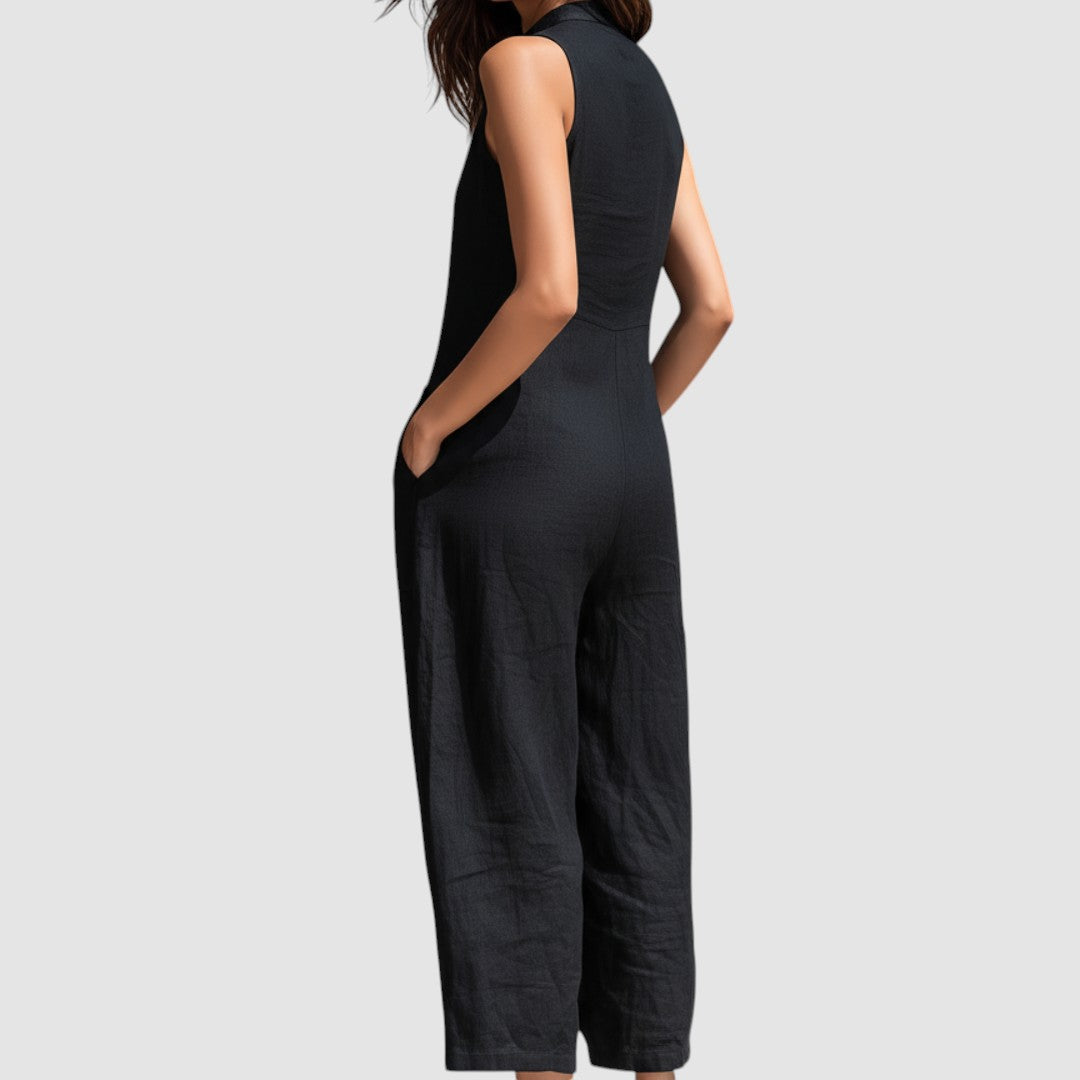 LUCA | ELEGANT SLEEVELESS JUMPSUIT