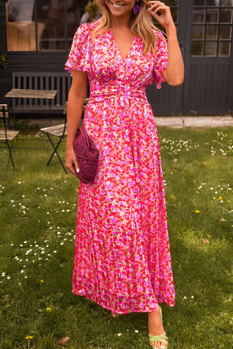 SARAH | MAXI FLOWER DRESS