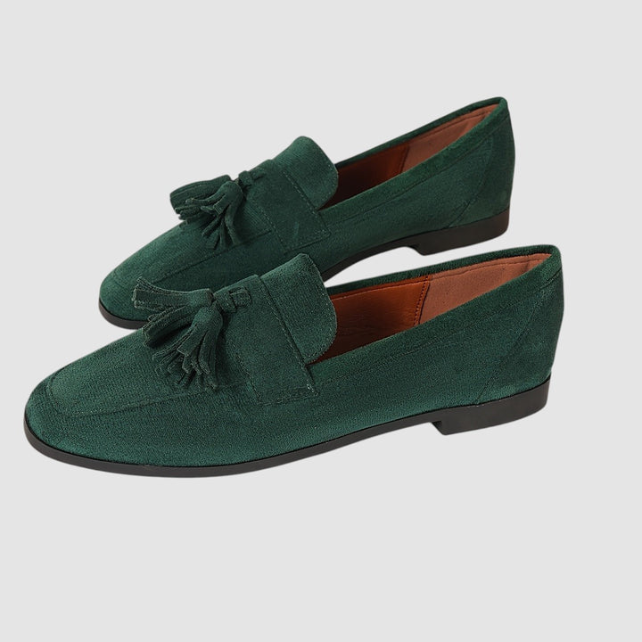 EDMONDA | ORTHOPAEDIC NAVY LOAFERS