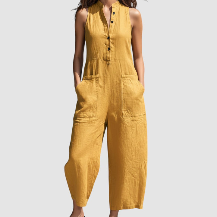 LUCA | ELEGANT SLEEVELESS JUMPSUIT