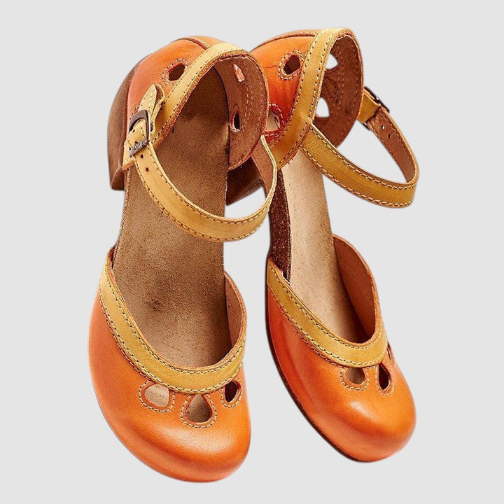 LENA | ORTHOPAEDIC LOW-HEEL SANDALS