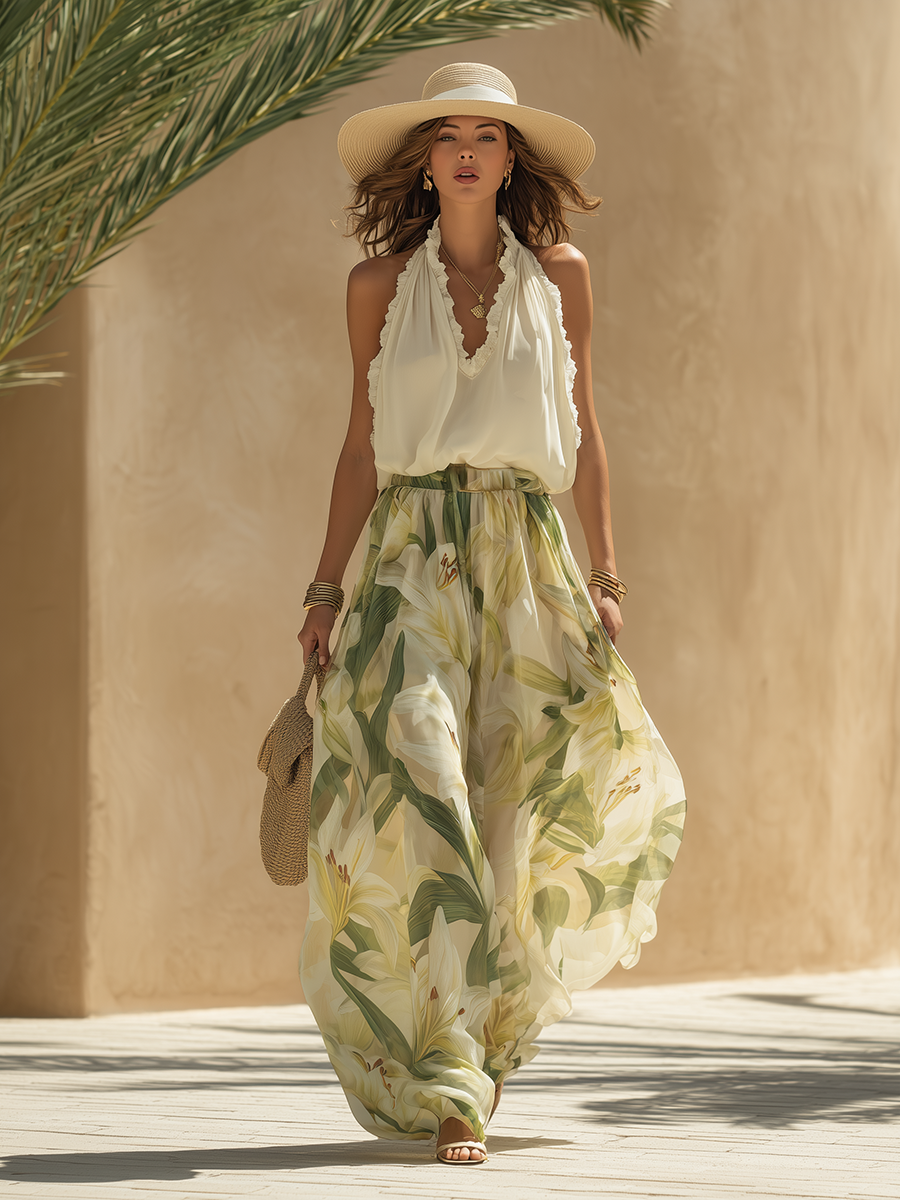 RUTH | FLORAL TROUSER SET