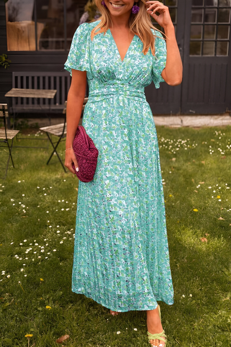 SARAH | MAXI FLOWER DRESS