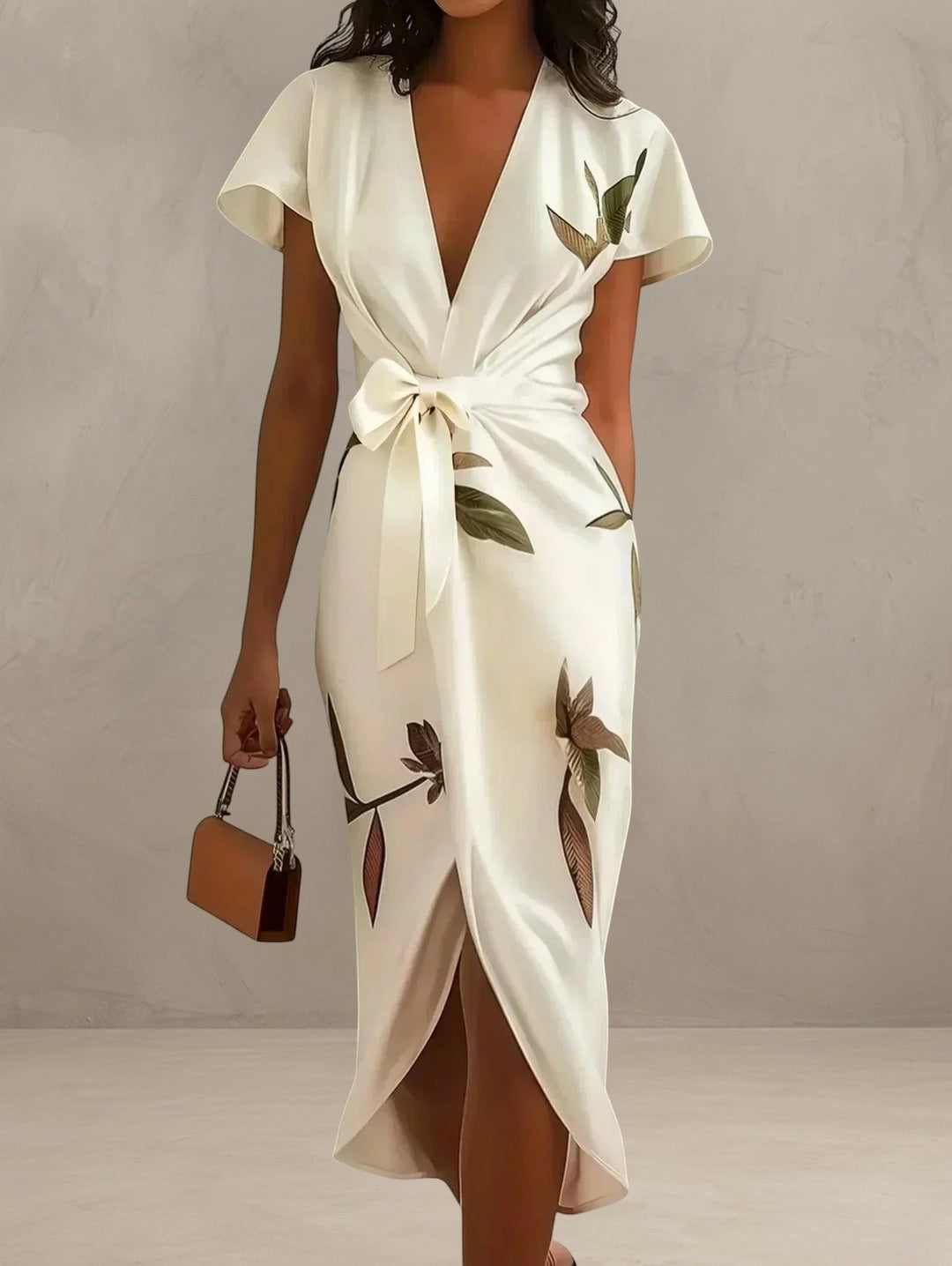GUISELLE | ELEGANT WRAP DRESS