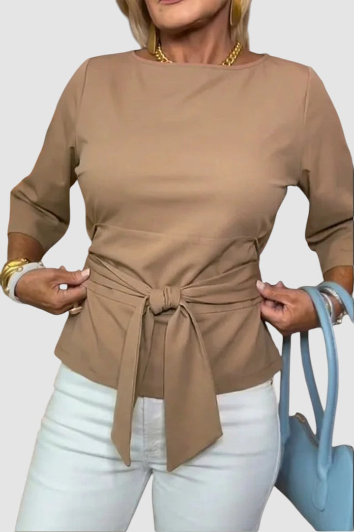 DARIA | TIE WAIST TOP