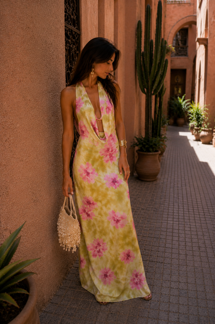 MARBELLA | TROPICAL HOLIDAY MAXI DRESS
