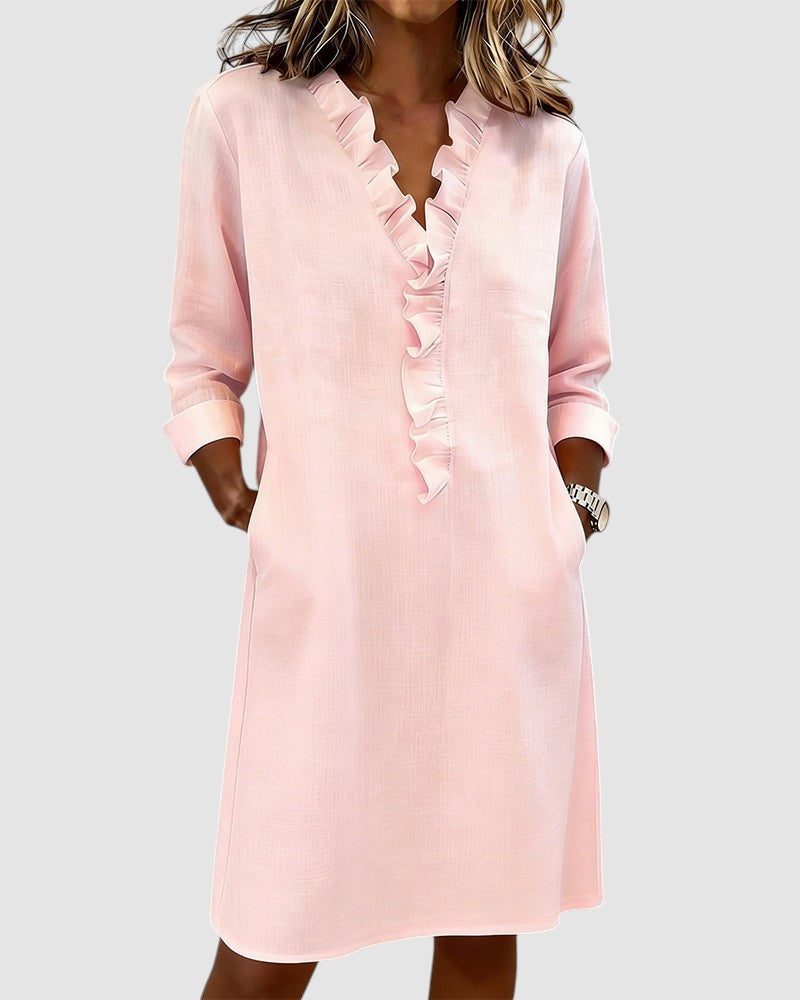 ALESSANDRA | SHIFT MIDI DRESS
