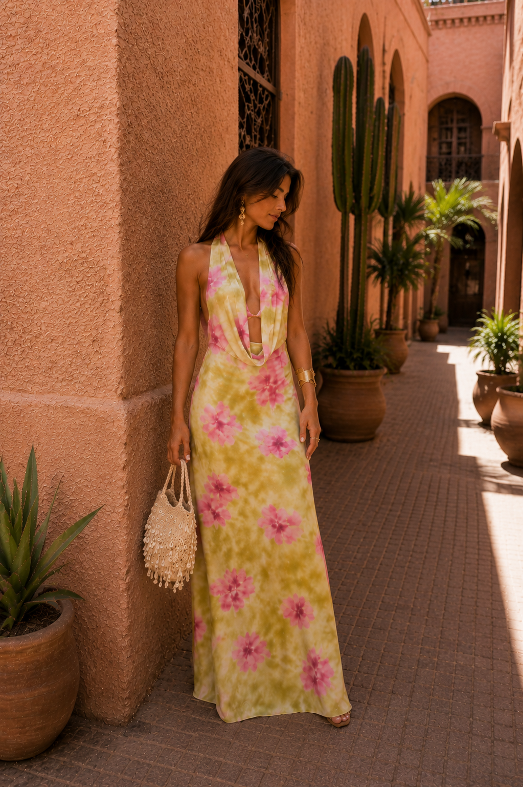 MARBELLA | TROPICAL HOLIDAY MAXI DRESS