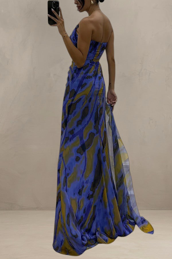 MIA | VIBRANT DRAPED DRESS