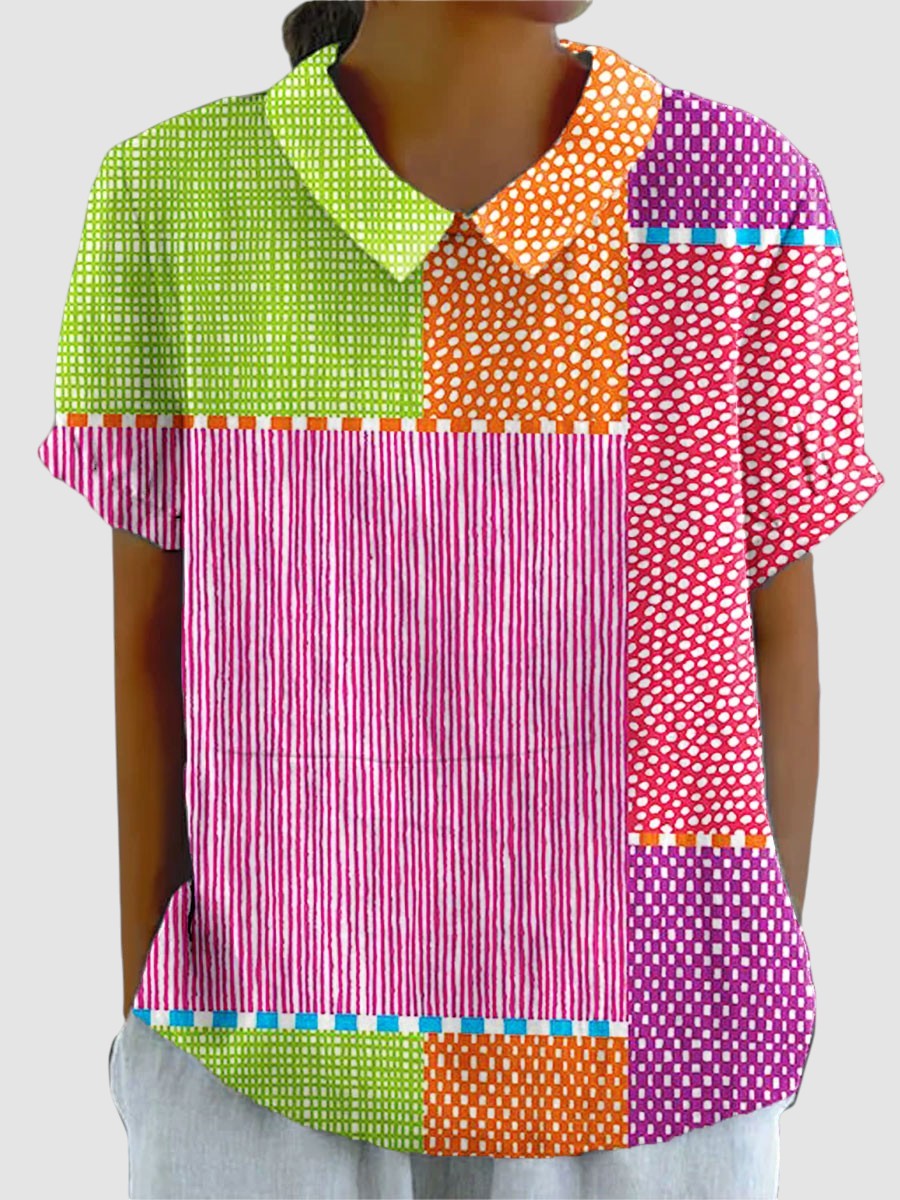 ZOË | COLOURFUL PRINTED T-SHIRT