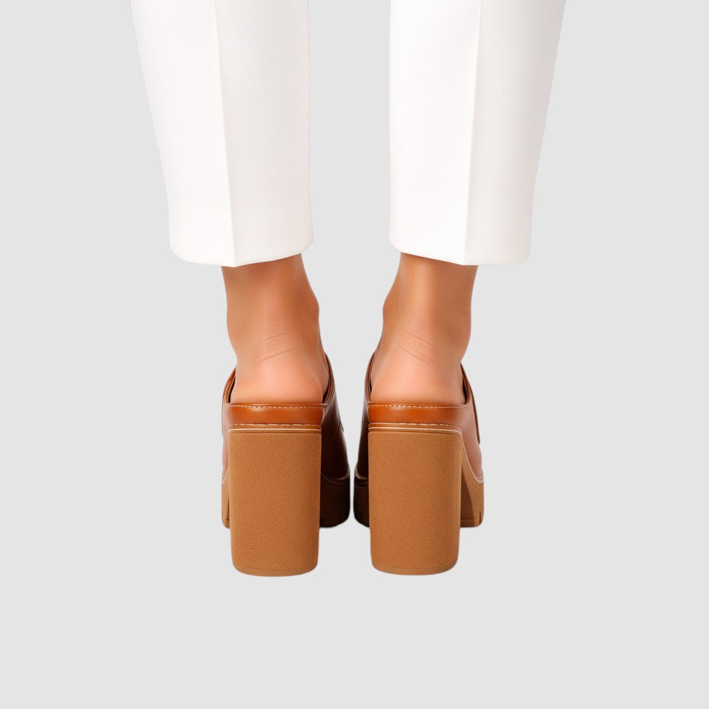 LOUISE | PLATFORM MULE SANDALS